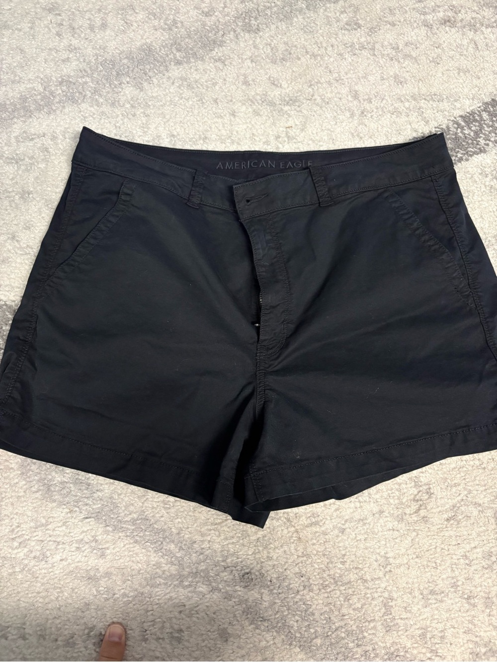 American Eagle Outfitters Black Women's Chino Shorts